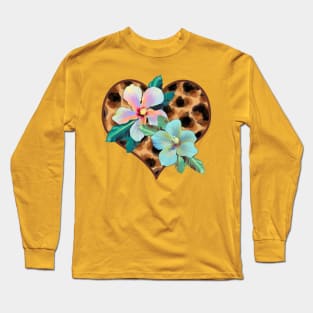 Leopard Tropic Long Sleeve T-Shirt